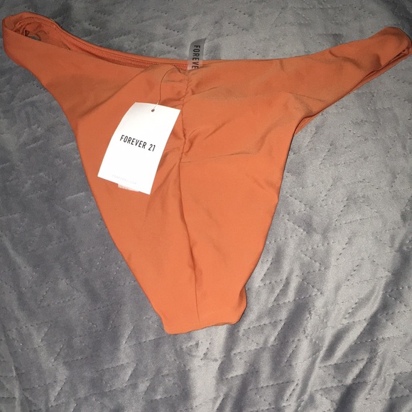 Forever 21 orange brownish bikini bottom - Picture 4 of 8